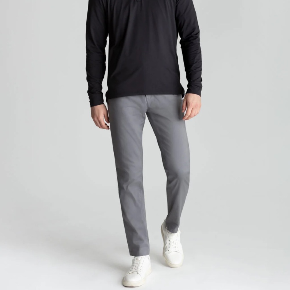 Birddogs Stretch Khakis Grey No Liner | Men’s Size 34x32
